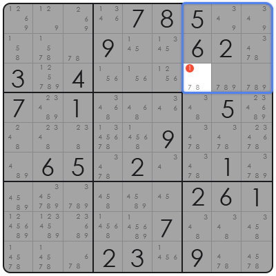 mini sudoku 6x6